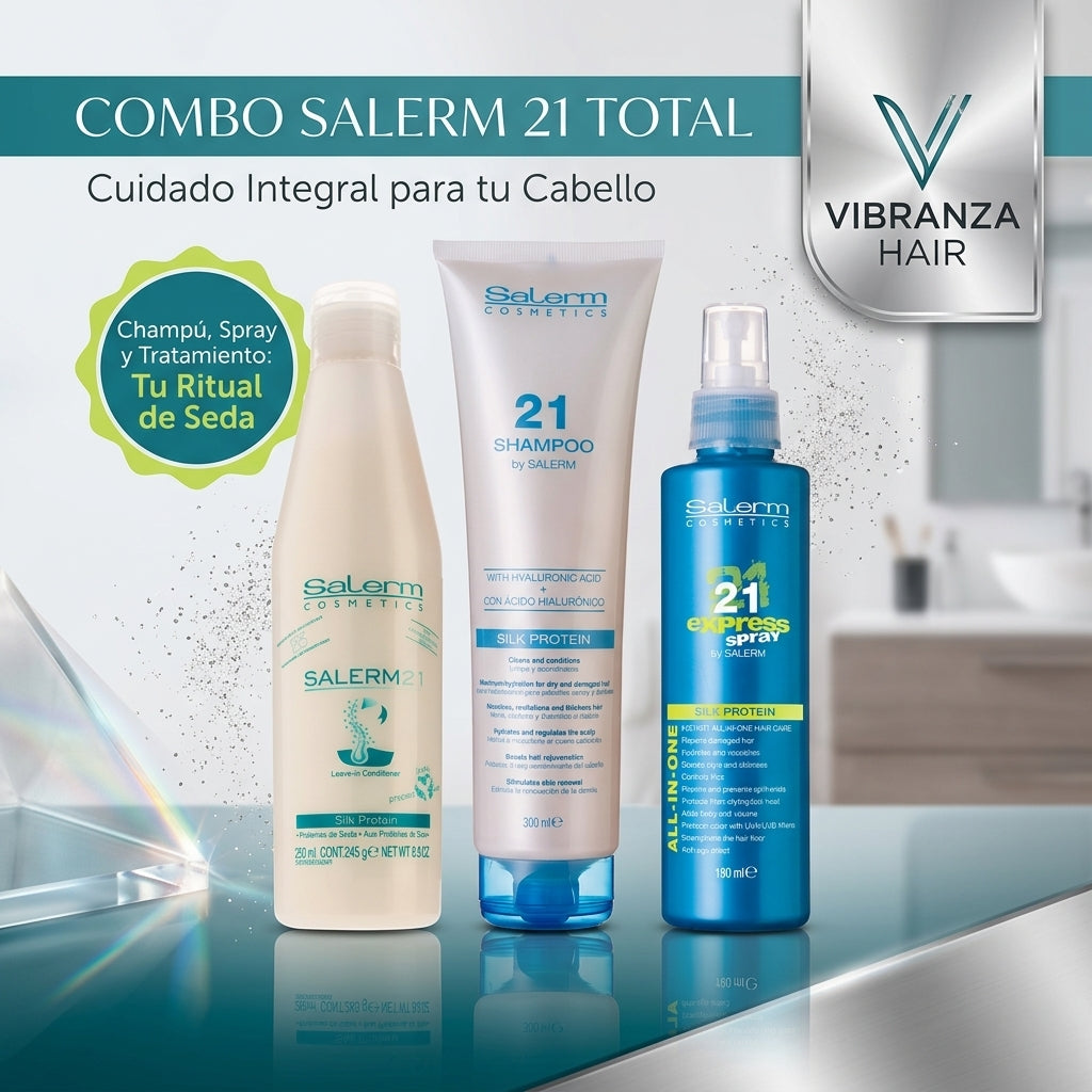 Combo Salerm 21 Total (Champú + Spray + Tratamiento)
